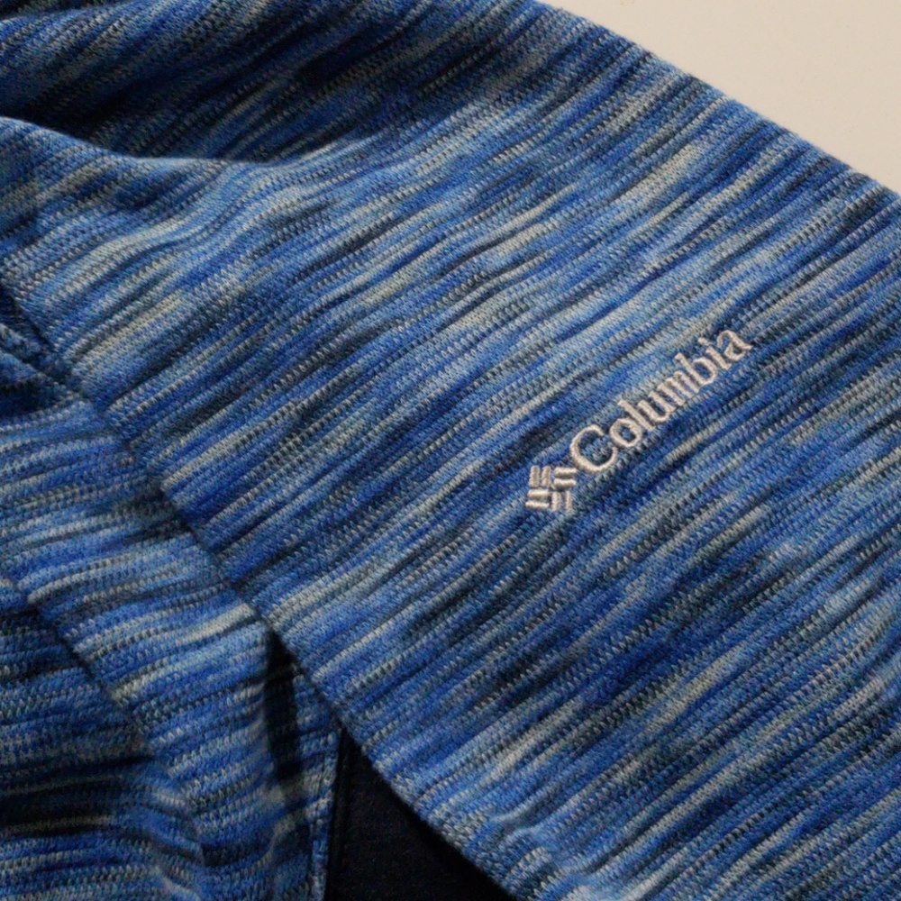 Columbia Blue 1/4 Zip Pullover Size L - Picture 4 of 6